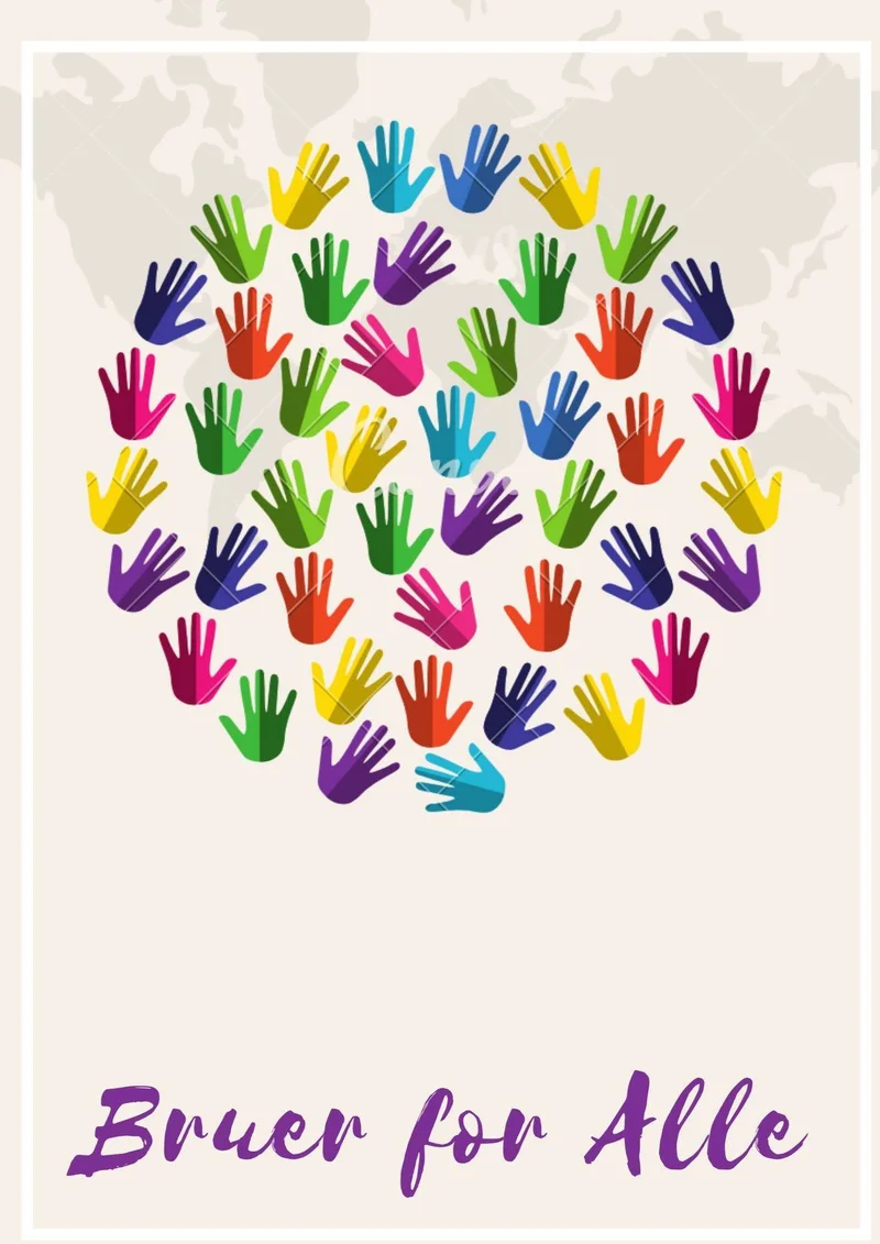 Hender som samarbeider - symbol på fellesskap